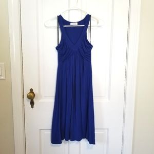 CALVIN KLEIN Blue Halter Dress